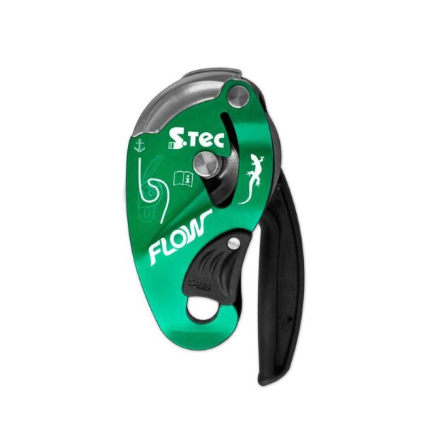 Descensor Flow verde com Anti Pânico