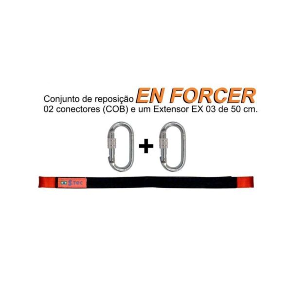 Extensor de Reposição EN Forcer + 2 Mosquetões