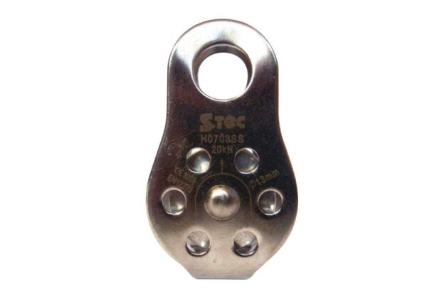 Polia Fixa Aço Inox